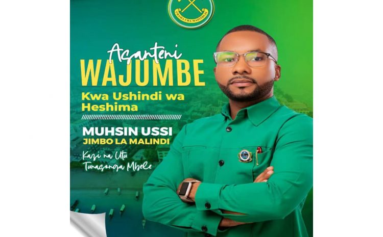  Pongezi kwa Cde. Muhsin Ussi
